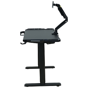 Игровой подъемный стол с регулировкой по высоте XTEN-UP WTG001, черный, 1050х560х750/1150 мм